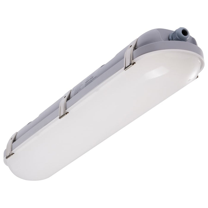 Nuvo Lighting 20W LED 2' Linear Vapor Proof 120-347V, Gray - 65-836