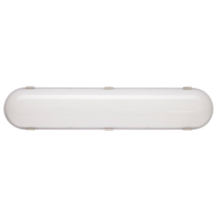 Nuvo Lighting 20W LED 2' Linear Vapor Proof 120-347V, Gray