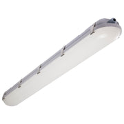 Nuvo Lighting 40/50/60W LED 4' Microwave Sensor 120-347 RangeVage, Gray - 65-839