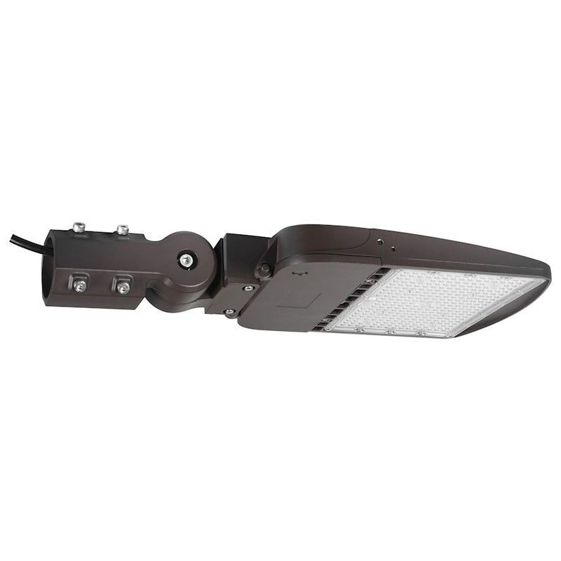 Nuvo Lighting 65-844 22in 200W LED Area Light Type III | Utility Bronze Die-Cast Aluminum | Outdoor Parking Lot & Wall Pack | 22 x 14 x 3 in | Model 65-844