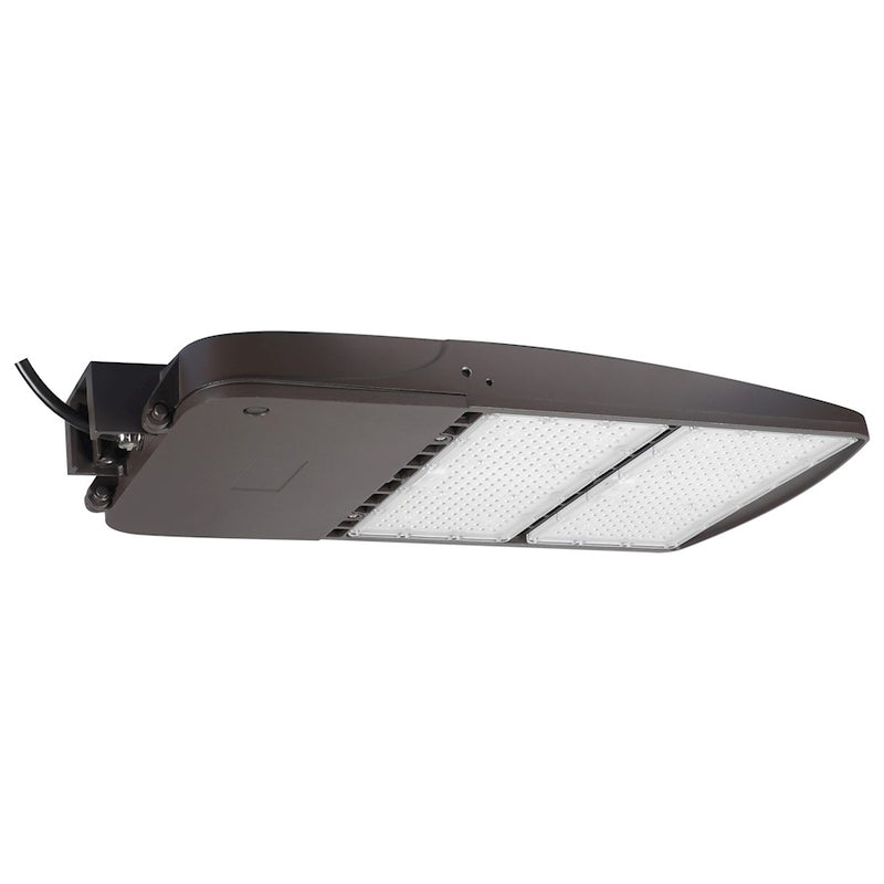 Nuvo Lighting 30in LED Area Light Type III 240W | Utility Bronze Die-Cast Aluminum | Parking Lots & Loading Docks | 30 x 12 x 3 in, 5000K | Model 65-867