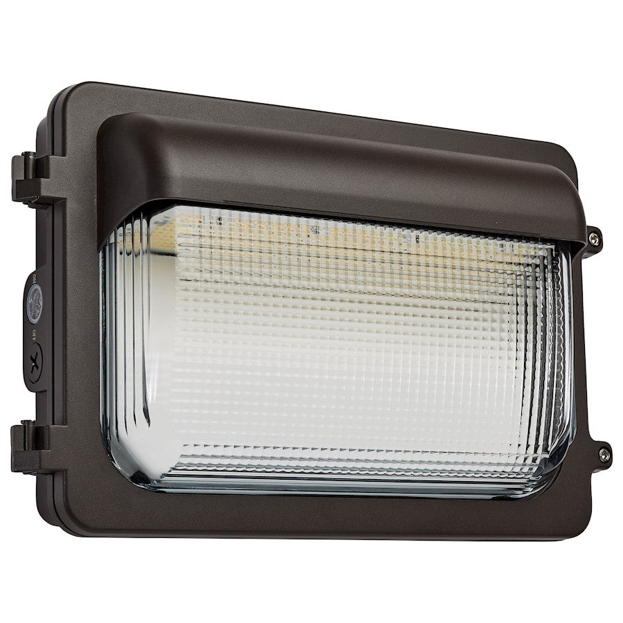 Nuvo Lighting LED Low Profile Wall Pack/70/85/100W/Photocell/Bronze - 65-885