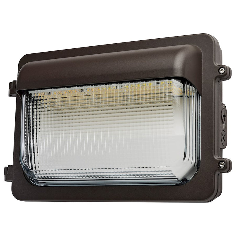 Nuvo Lighting LED Low Profile Wall Pack/70/85/100W/Photocell/Bronze