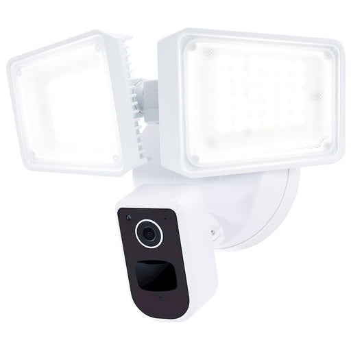 Nuvo Lighting 36W Rectangular Outdoor Security Light/Camera/White/White - 65-920