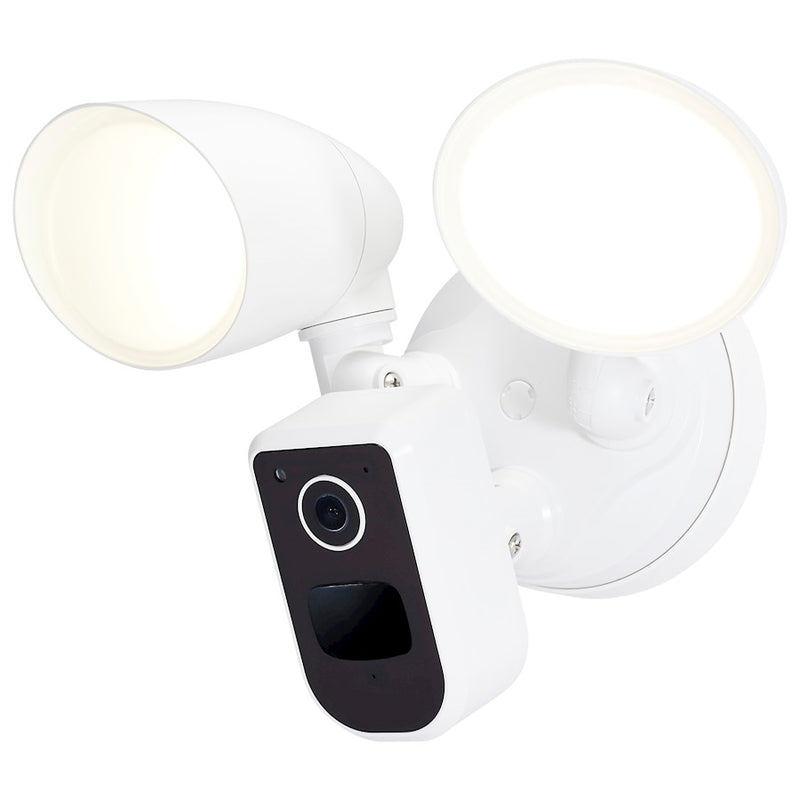 Nuvo Lighting 20W Bullet Outdoor Security Light/Camera/3K/4K/5K/White - 65-930