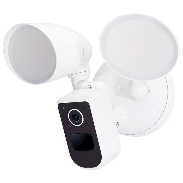 Nuvo Lighting 20W Bullet Outdoor Security Light/Camera/3K/4K/5K/White