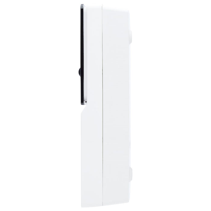 Nuvo Lighting Starfish/Doorbell Security Camera/White/Black Chime