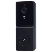 Nuvo Lighting Starfish/SMART Doorbell Security Camera/Black - 65-936