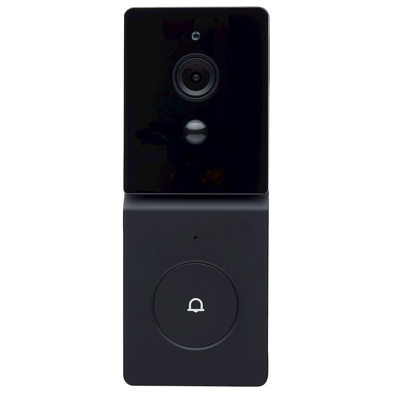 Nuvo Lighting Starfish/SMART Doorbell Security Camera/Black