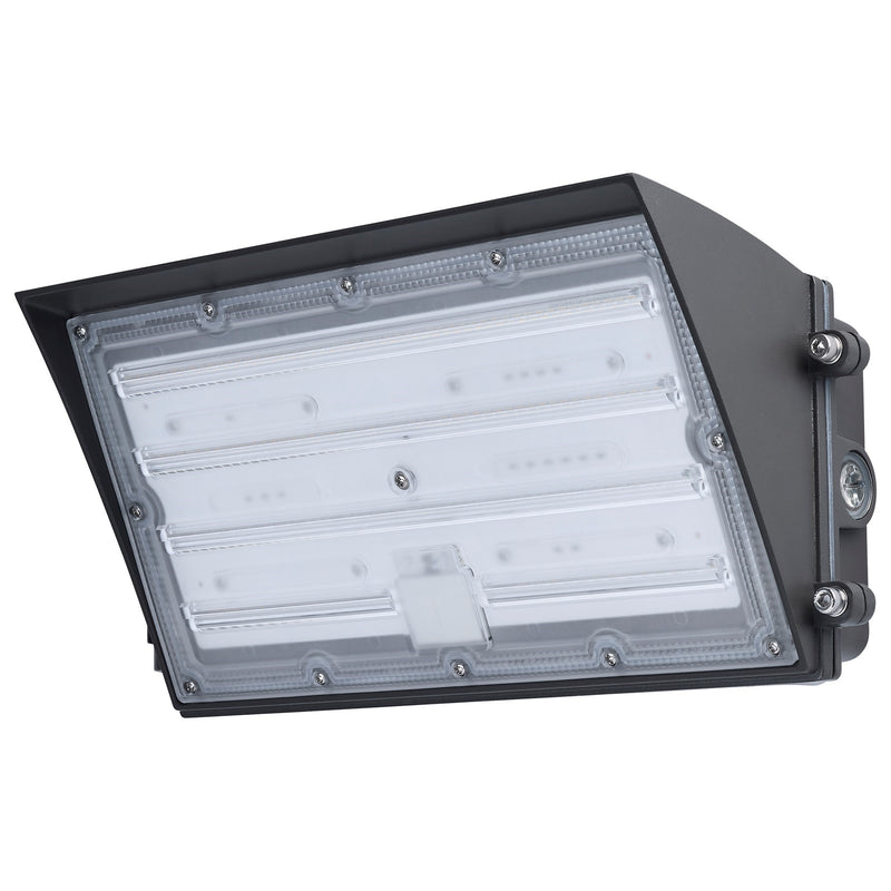 Nuvo Lighting 65-942 80W LED Semi Cutoff Wall Pack | Utility Bronze Die-Cast Aluminum | Commercial Exterior & Parking Areas | Model 65-942
