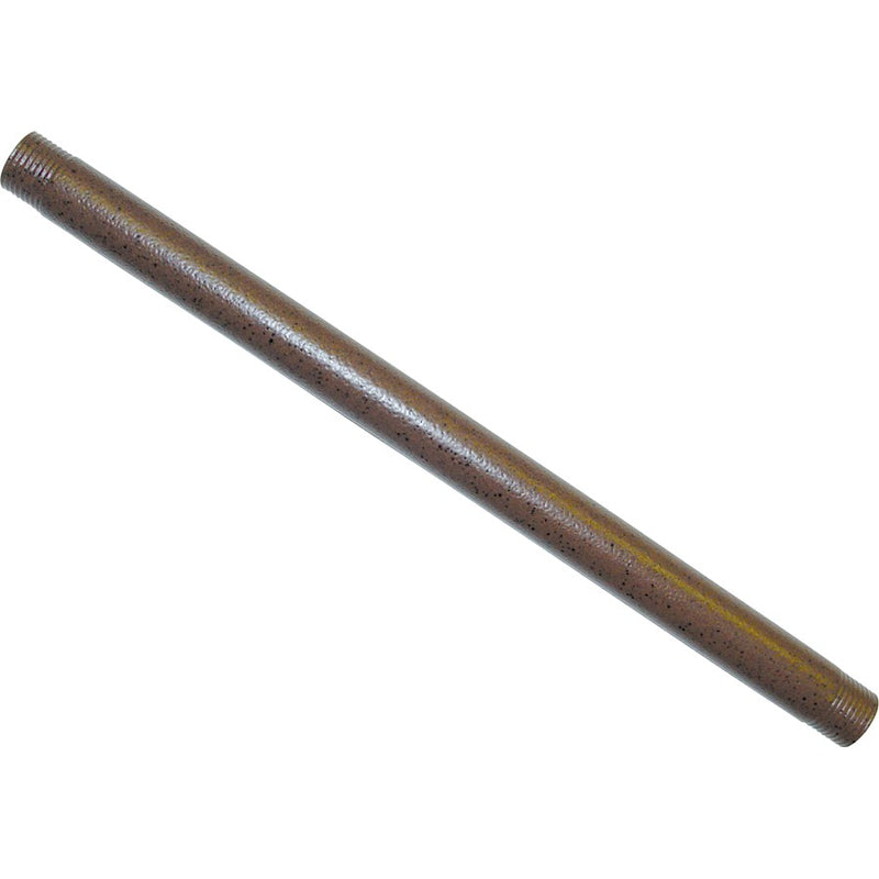 Nuvo Lighting Old Bronze 12in Pipe Extension | Traditional Old Bronze | Outdoor & Wet Location | 0.5 x 12 in | Model 90-1279