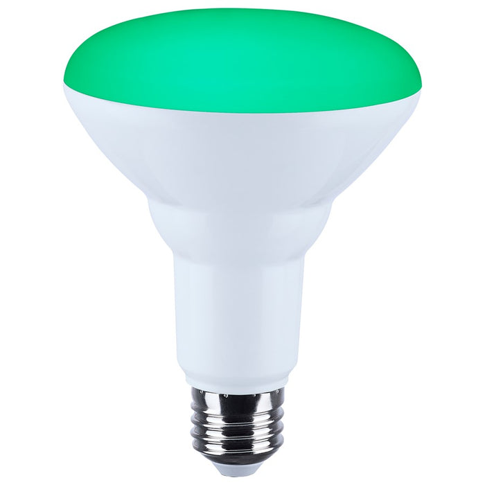 Satco Starfish 9.5W LED BR30 2700K-5000K RGBTW Medium Base 120V, White