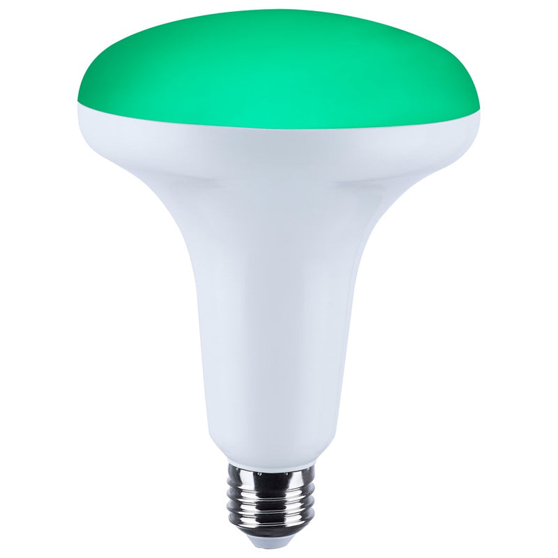 Satco Starfish 12W LED BR40 2700K-5000K RGBTW Medium Base 120V, White