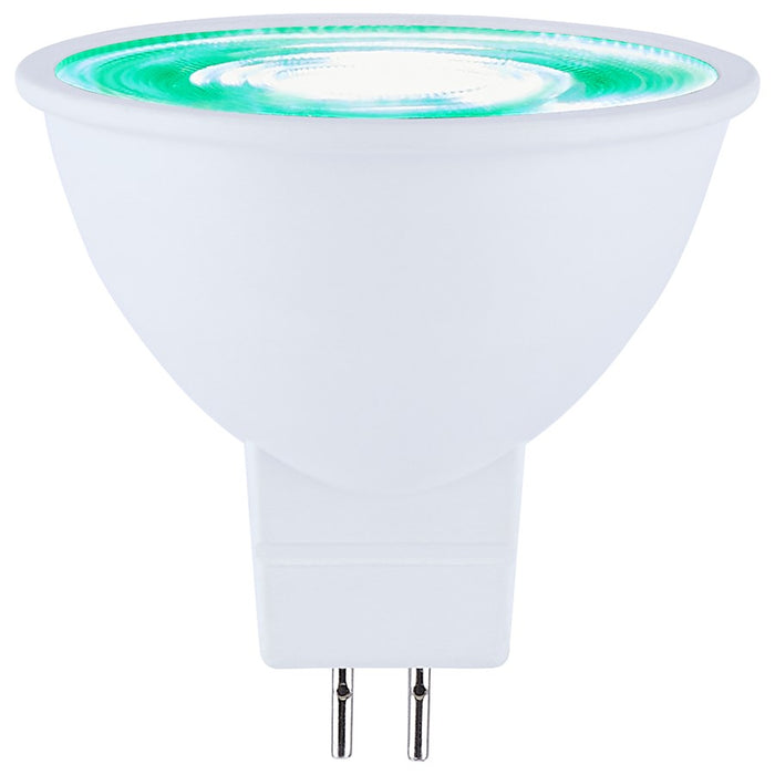 Satco Starfish 5.5W LED MR16 GU5.3 Base 2700K-5000K RGBTW 12V, White