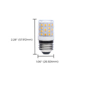 Nuvo Lighting S11206 3.5W T14 LED Refrigerator Bulb | Clear Glass, 5000K Daylight | Appliance & Enclosed Fixture | 420 Lumens | Model S11206
