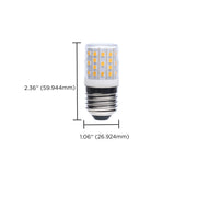 Nuvo Lighting S11207 3.5W T14 LED Refrigerator Bulb | Clear Glass, 3000K Soft White | Appliance & Enclosed Fixture | 420 Lumens | Model S11207