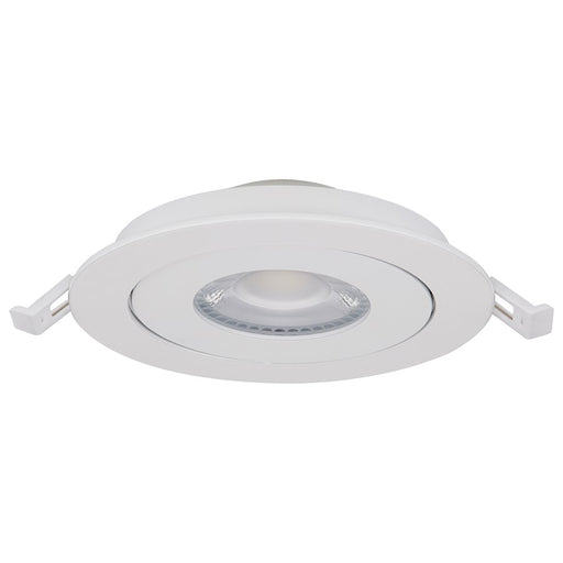 Satco 9W LED Gimbaled Downlight 4" RGB/Tunable White Round White