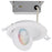 Satco Starfish 9W LED Gimbal Downlight/4" 2700K/5000K RGB, White - S11293R1