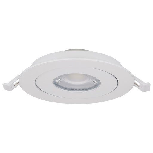 Satco Starfish 9W LED Gimbal Downlight/4" 2700K/5000K RGB, White