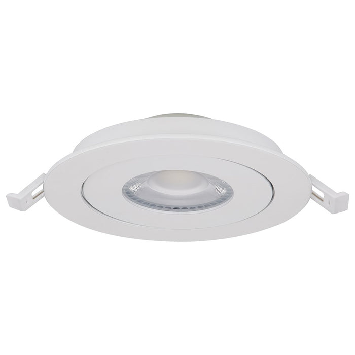 Satco Starfish 9W LED Gimbal Downlight/4" 2700K/5000K RGB, White