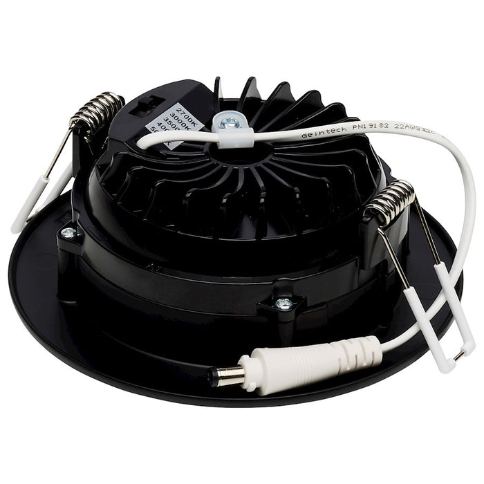 Satco LED Downlight/Gimbaled/Round/Remote Driver, Black