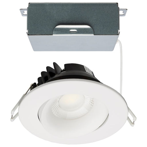 Satco LED Direct Wire Downlight/Gimbaled, Round, White - S11624R1