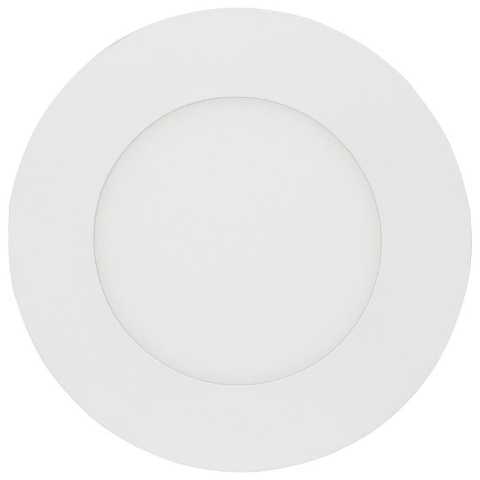 Satco Starfish 8W LED Wire Downlight/4" Remote Driver Round, White