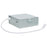 Satco Starfish 8W LED Wire Downlight/4" Remote Driver Round, White