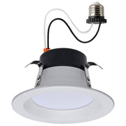 Satco Starfish 8W LED Retrofit Downlight/4" RGBTW Round, White - S11638