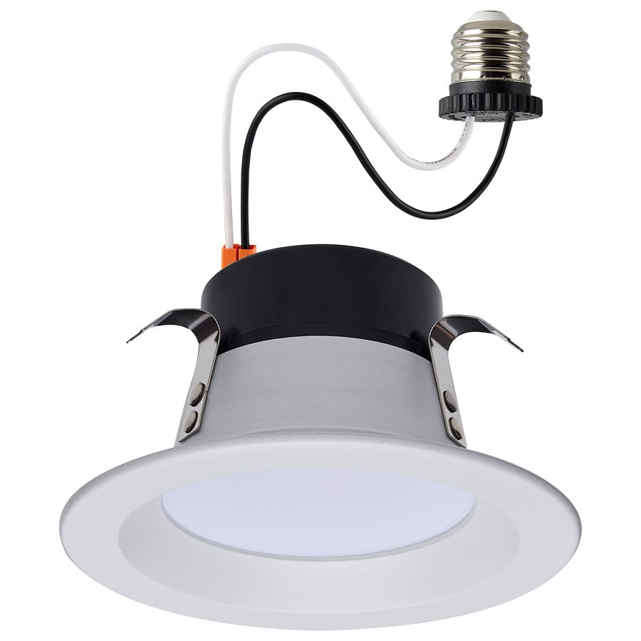 Satco Starfish 8W LED Retrofit Downlight/4" RGBTW Round, White - S11638