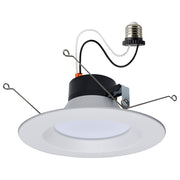 Satco Starfish 11W LED Retrofit Downlight/5-6" RGBTW Round, White - S11639