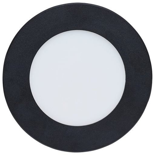 Satco 8W LED Downlight/Remote Driver 4" Round Flat Face, Black