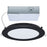 Satco 11W LED Downlight/Remote Driver 6" Round Flat Face, Black - S11686