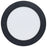 Satco 11W LED Downlight/Remote Driver 6" Round Flat Face, Black