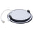 Satco 11W LED Downlight/Remote Driver 6" Round Flat Face, Black