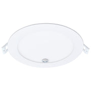 Nuvo Pro 6in LED Downlight with Emergency Battery | 15W/11W Selectable, White | Hallways & Closets | 1350 Lumens, 90 CRI, Wet Rated | Model S11697