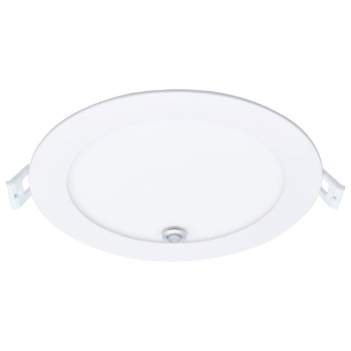 Nuvo Pro 6in LED Downlight with Emergency Battery | 15W/11W Selectable, White | Hallways & Closets | 1350 Lumens, 90 CRI, Wet Rated | Model S11697