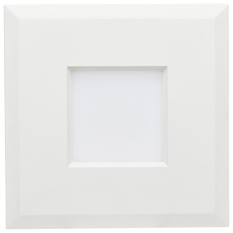 Satco 9W LED Downlight Retrofit 5-6" CCT Selectable Square White