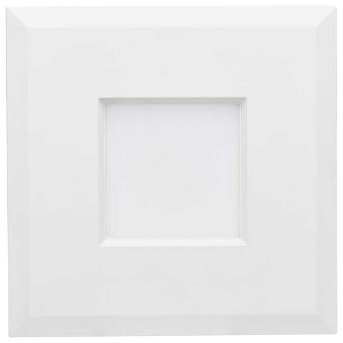 Satco 9W LED Downlight Retrofit 5-6" CCT Selectable Square White