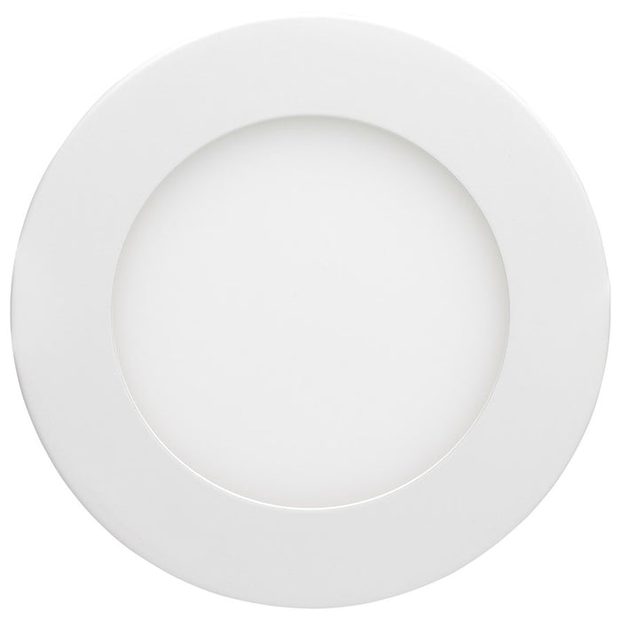 Satco 10W LED Downlight/Edge-lit 4" Round Remote Driver, White