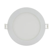 Nuvo Lighting 6in 12W LED Direct Wire Downlight | Utility White Finish | Wet Location & Shallow Ceilings | 900-980 Lumens, 2700K-5000K | Model S11827