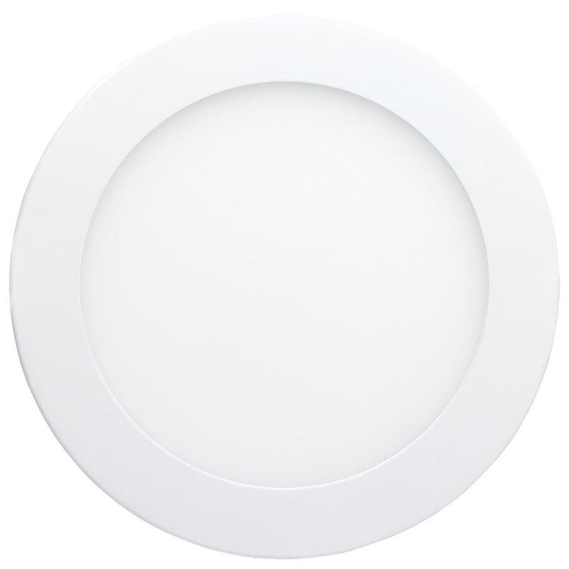 Satco 12W LED Downlight/Edge-lit 6" Round Remote Driver, White