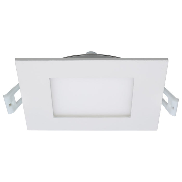 Satco 10W LED Downlight/Edge-lit 4" Square Remote Driver, White