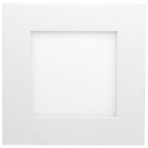Satco 12W LED Downlight/Edge-lit 6" Square Remote Driver, White