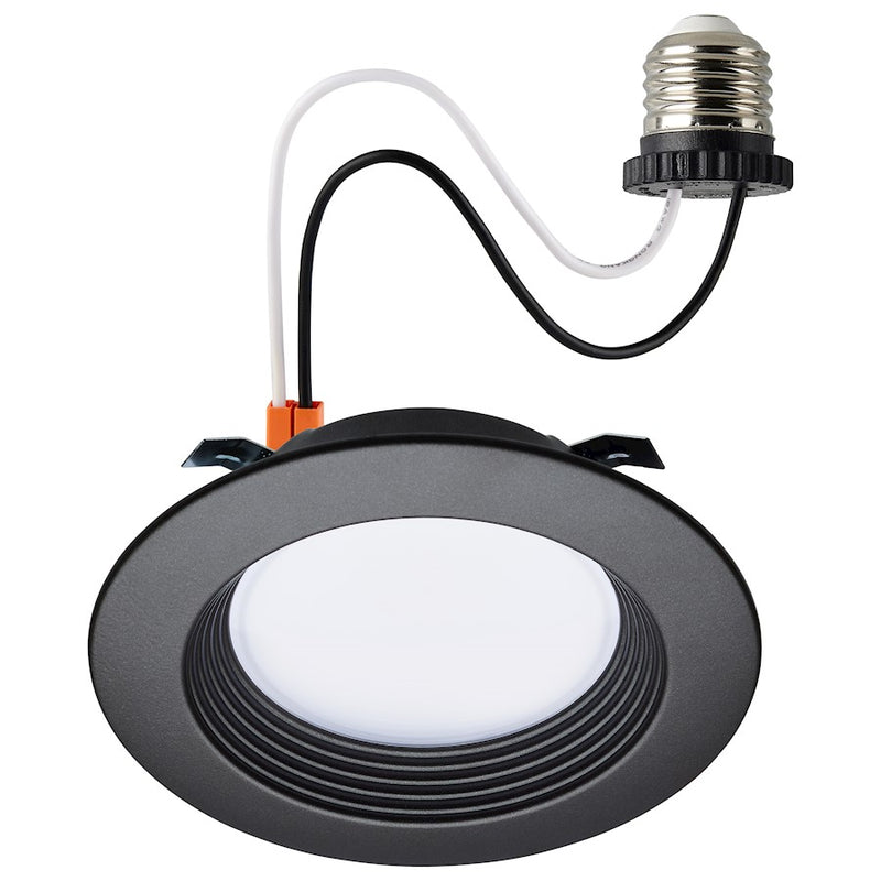 Satco 6.7W LED Downlight Retrofit 4" CCT Selectable, Bronze - S11834R1
