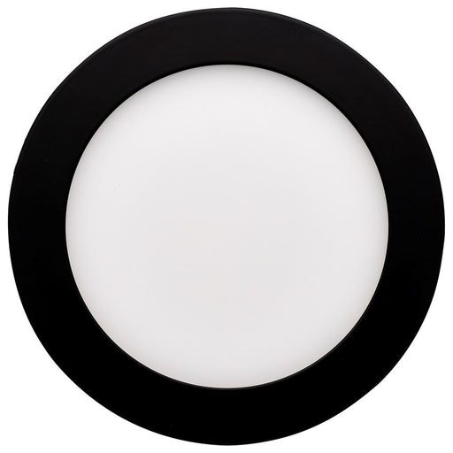 Satco 12W LED Downlight/6" CCT Round Remote Driver, Black