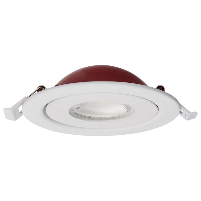 Satco LED Directional Downlight, Round Shape, White