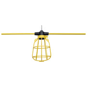 Nuvo 100' Temporary String Light E26 Plastic Cages Lamps not included