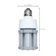 Nuvo Lighting S13137 9W Amber Corncob LED Bulb | Turtle Friendly 585nm E26 Base | Coastal & Wildlife-Safe Lighting | 395 Lumens, Damp | Model S13137
