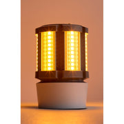Nuvo Lighting S13137 9W Amber Corncob LED Bulb | Turtle Friendly 585nm E26 Base | Coastal & Wildlife-Safe Lighting | 395 Lumens, Damp | Model S13137